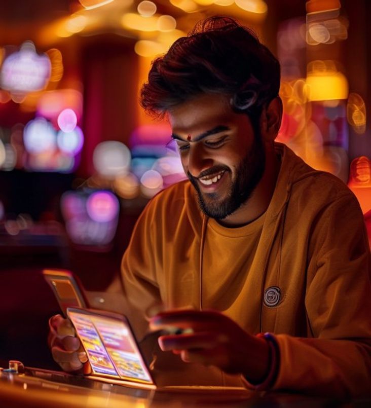 New player creating a Diwa Win account on a mobile phone in India